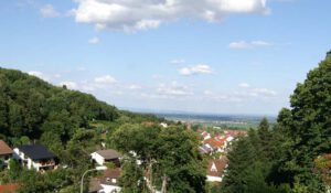 Ausblick in die Rheinebene